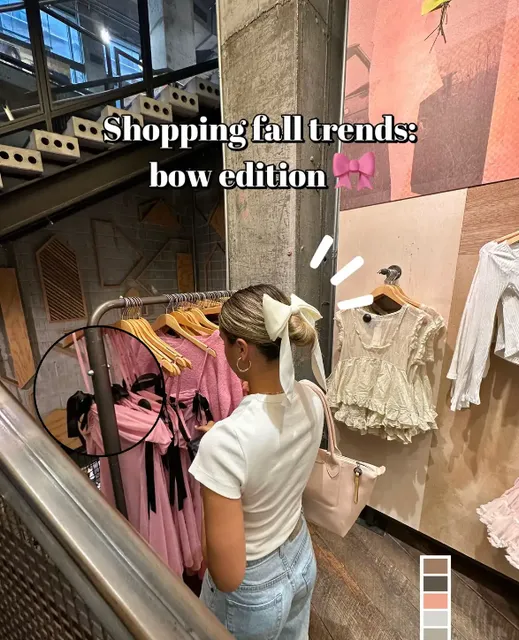 🏵️ Shopping Fall Trends: Bow Edition 🎀