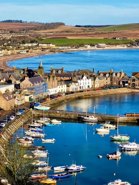 Just an Hour from Edinburgh Lies a Breathtaking Clifftop Castle Town 
