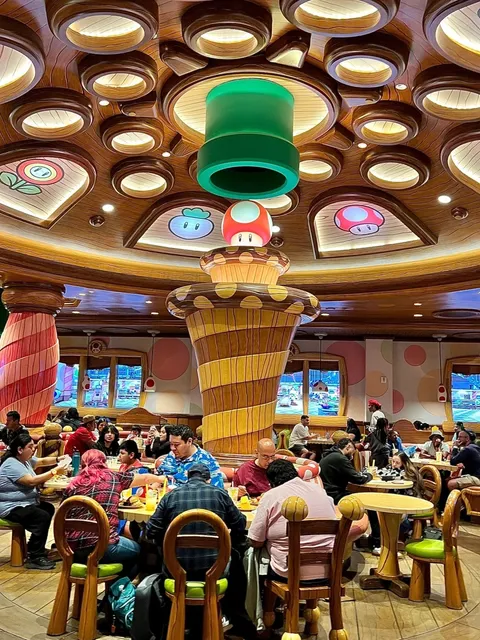 LA | Super Nintendo World's Themed Restaurant 🍄 | Reservation Tips