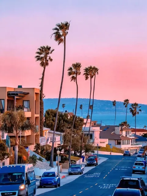 The most beautiful sunset -- California