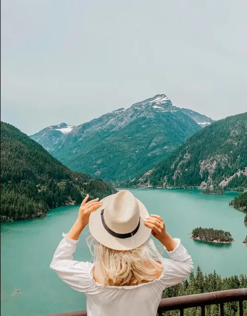 Travel Dairy  ：Diablo Lake Vista Point 