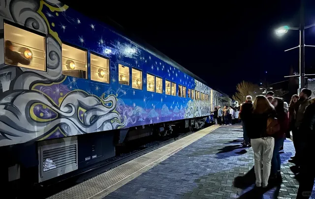 Santa Fe, NM Fun｜Sky Railway Themed Train Ride 🚂✨