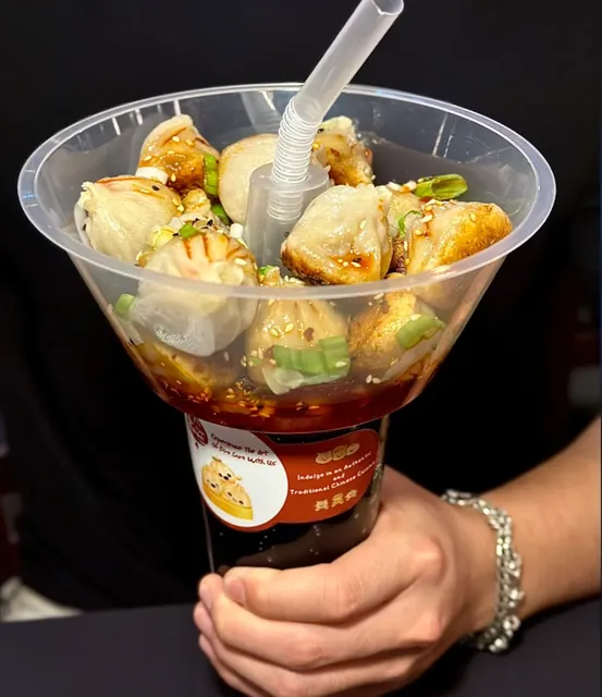 New York's  Mini Pan-Fried Bao--Dim sum bloom