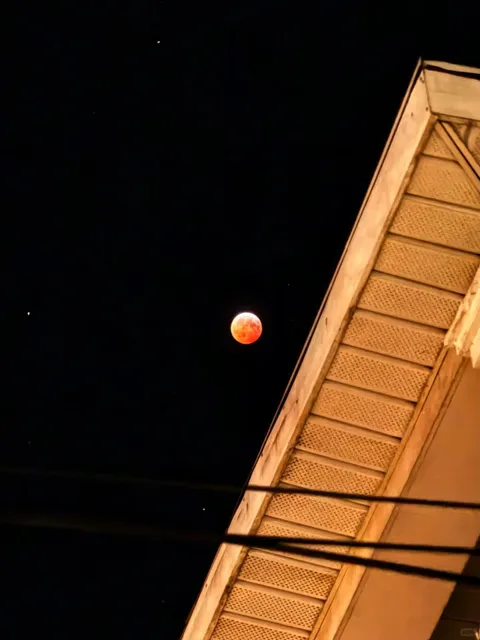 Madison｜Total Lunar Eclipse + Blood Moon 🌕