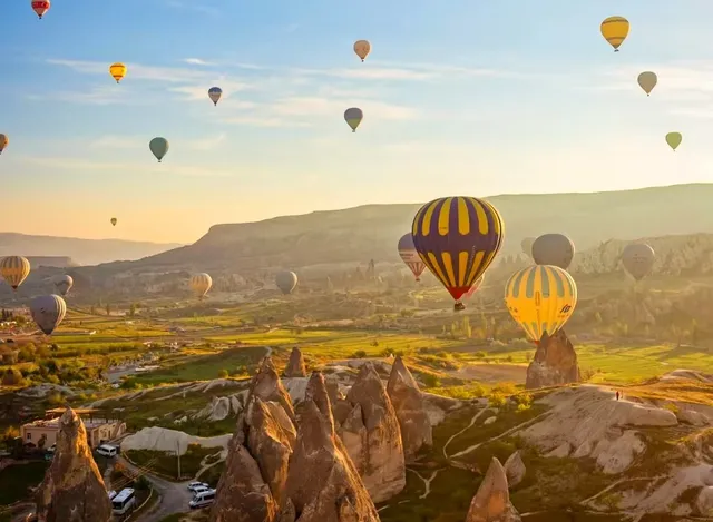 You must try the Hot Air Balloon in Turkey
