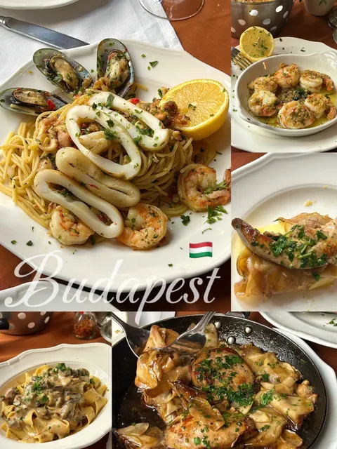 Budapest's Most Satisfying Meal: Apple Foie Gras Seafood Pasta 🍎