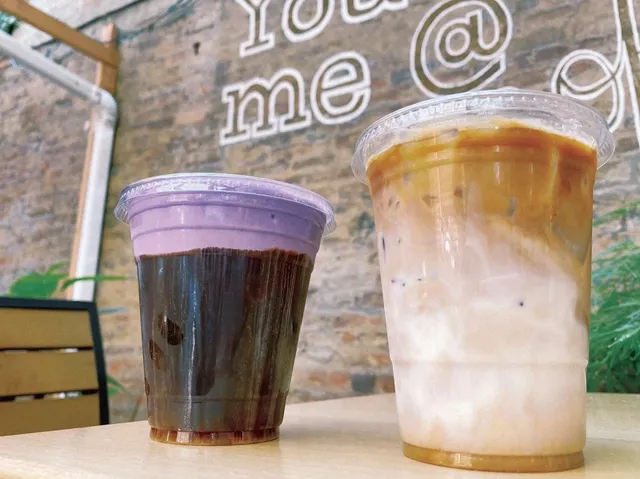 New York Affordable Brunch ☕️ Taro Coffee 🌿