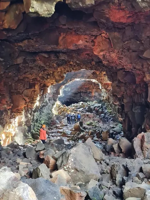 Summer Volcano Adventure | Raufarhölshellir Lava Tunnel