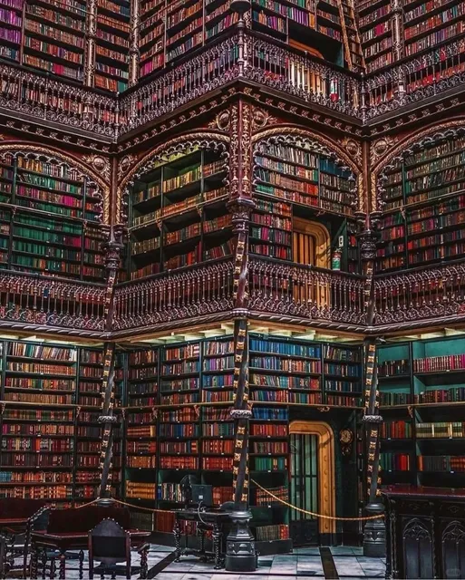 📚 The Royal Portuguese Reading Room