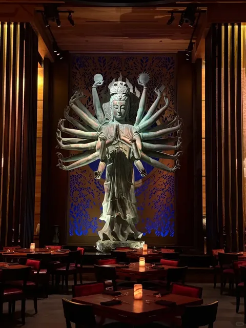 ✨ A Night of Asian Fusion Under the Mysterious Buddha's Shadow 