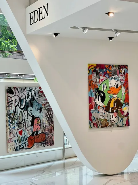 Eden Gallery: NYC’s Free & Fierce "Disney Gone Dark" Exhibit​​ 🎨👹