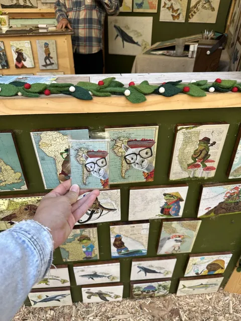 A Stunning Christmas Art Exhibition in the Artsy Forest Near Irvine