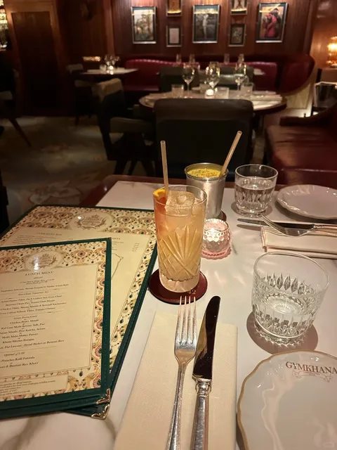 Michelin Two-Star Indian Cuisine at Gymkhana in London