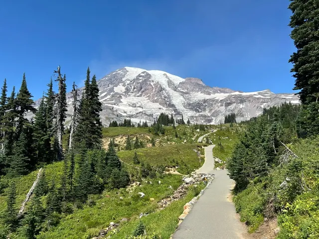  🏔️ Mount Rainier in September will definitely make you fall in love