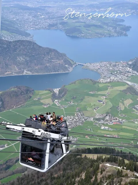 【Must-Visit】Stanserhorn Open-Air Cable Car🇨🇭