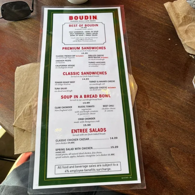 🥖 Always a Wonderful Experience at Boudin's! 🌟
