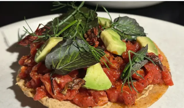 New York | Grasshopper 🦗 and Raw Beef Taco