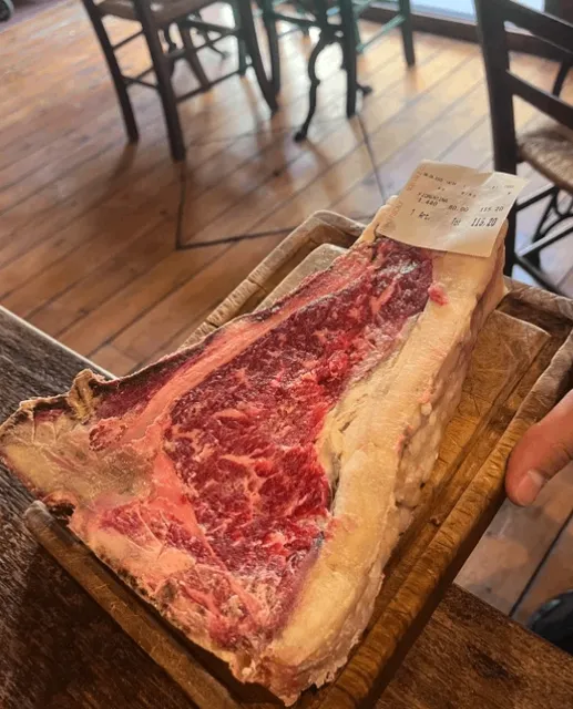 A restaurant that only sells meat. Sorry, no pasta available.