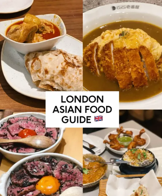 🍽️🍛🍜🥢GB Best Asian Food in London - Food Guide