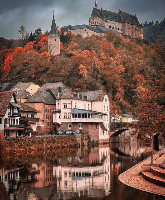 🇱🇺 Luxembourg | The Famous Vianden Castle 🏯