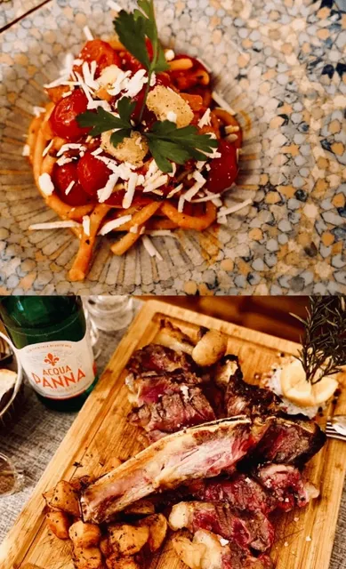 The Michelin Guide recommends steak.