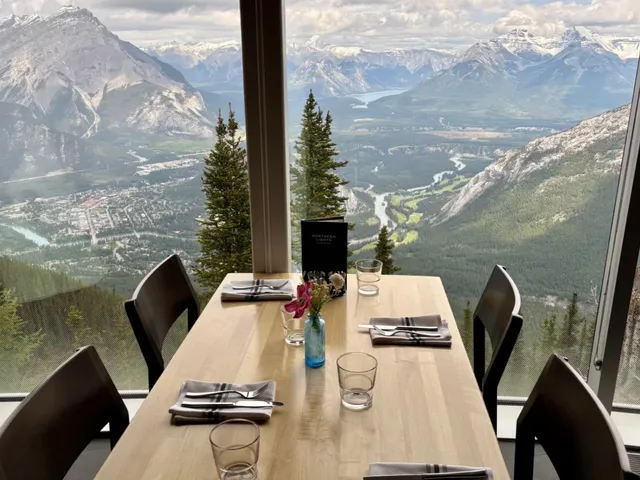 Banff Gondola 🚡 Sulphur Mountain Summit Dining 🍽️