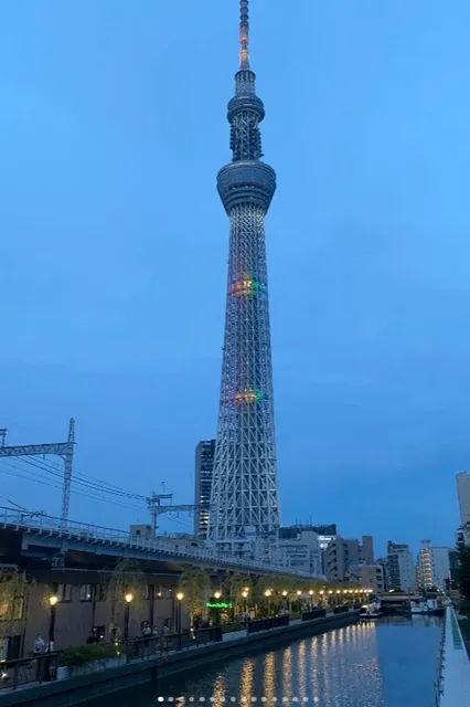 Japan Tokyo Sightseeing Distribution Map Guide(1)