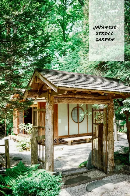 A Japanese Garden on Long Island Resembling a Forest of Fireflies