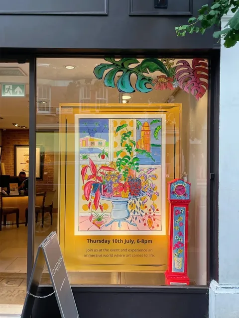 🇬🇧 ​​Clarendon Fine Art: A Burst of Color in Marylebone!​​ 🎨✨