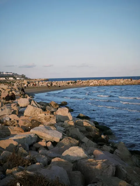 The Blue and White Town