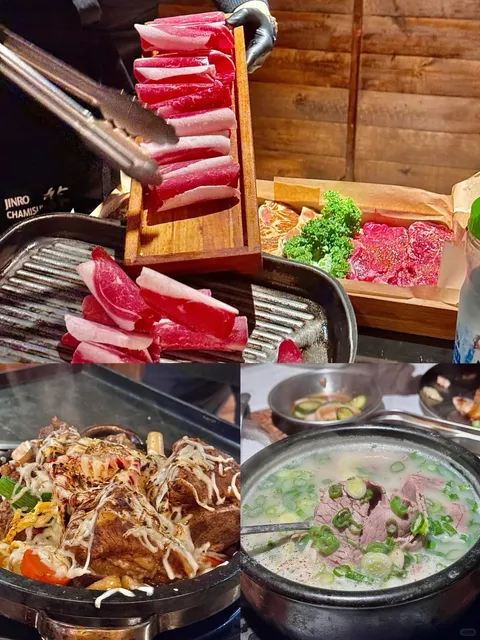 📍 Seattle Korean Food | Cheese Ribs + BBQ + Ox Bone Soup 🍖🔥