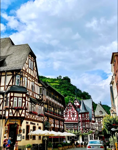 Bacharach :  Medieval style "painting“ 