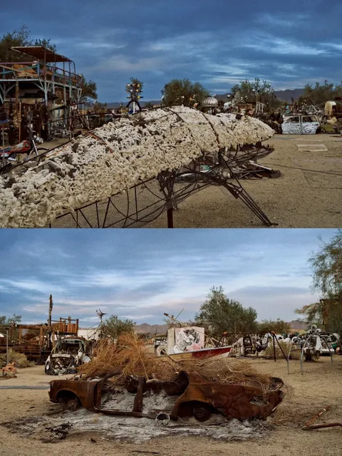 🇺🇸 My New Favorite Spot Near LA – "East Jesus" 🌵