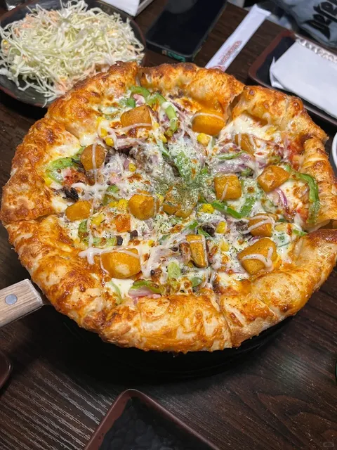 LA｜Who Can Resist Korean Creative Pizza with Sweet Potato Crust! 🍠🍕 