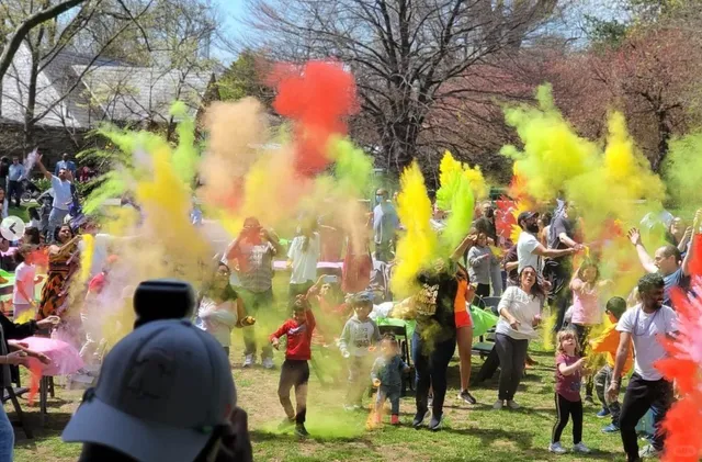 🎉🌈 Step into India’s Spring Fever! Holi at Philadelphia Zoo! 🐘🎨