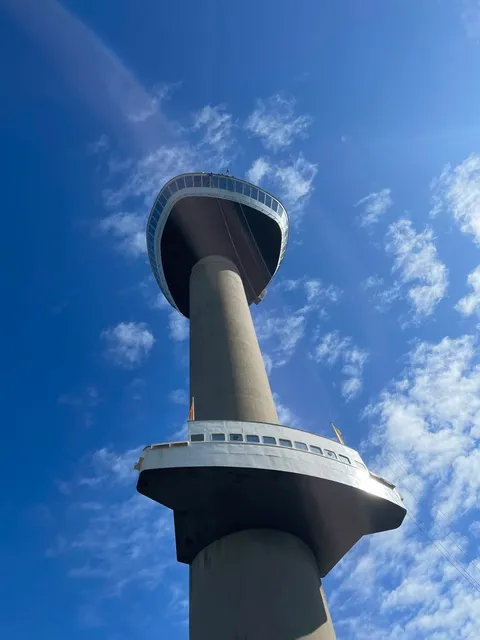 Euromast Rotterdam – Where Adrenaline Meets Sky-High Dining! 🏗️🍽️