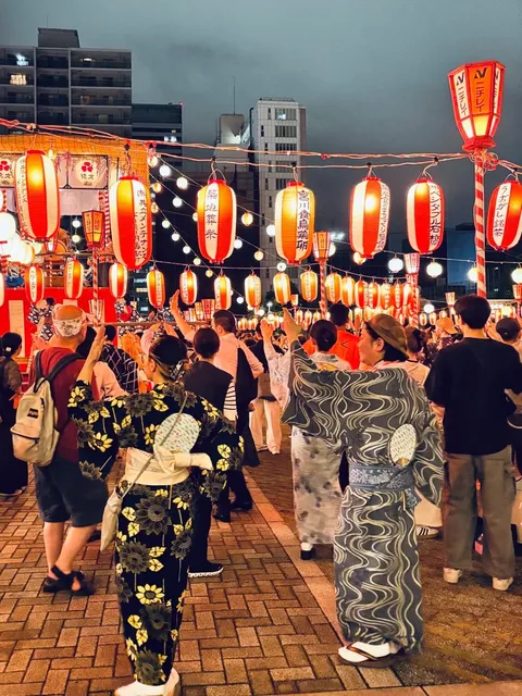 Honganji Temple's Obon Dance Festival (2)🌟
