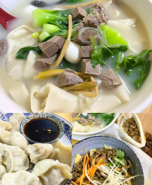 The homemade pasta is really strong and delicious