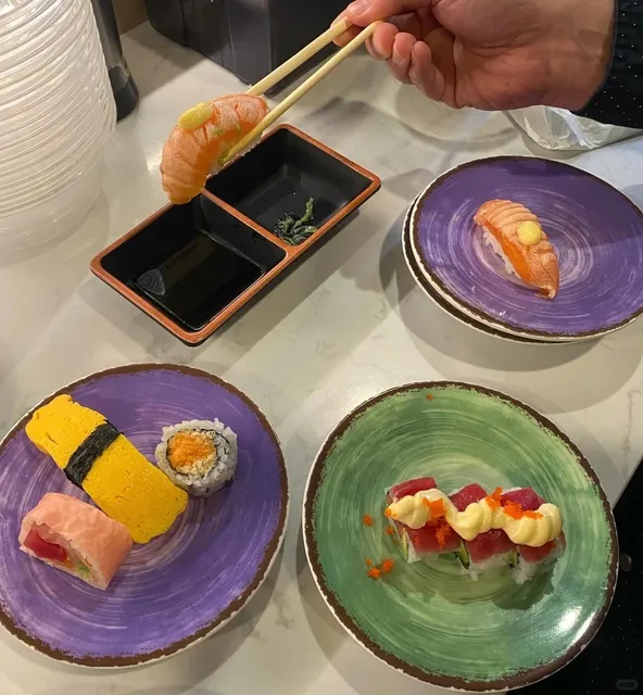 Cincinnati Food Exploration | Revolving Sushi at Kawa Revolving Sushi