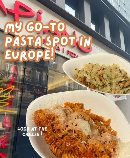 🍝 My Go-To Pasta Spot in Europe! 🇪🇺