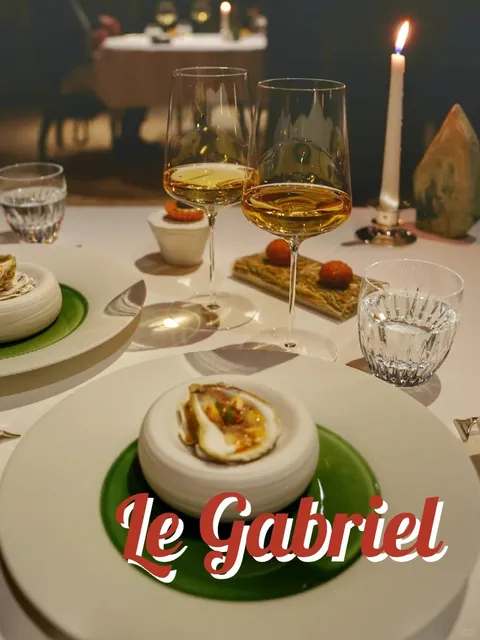 🇫🇷 Dining at Le Gabriel