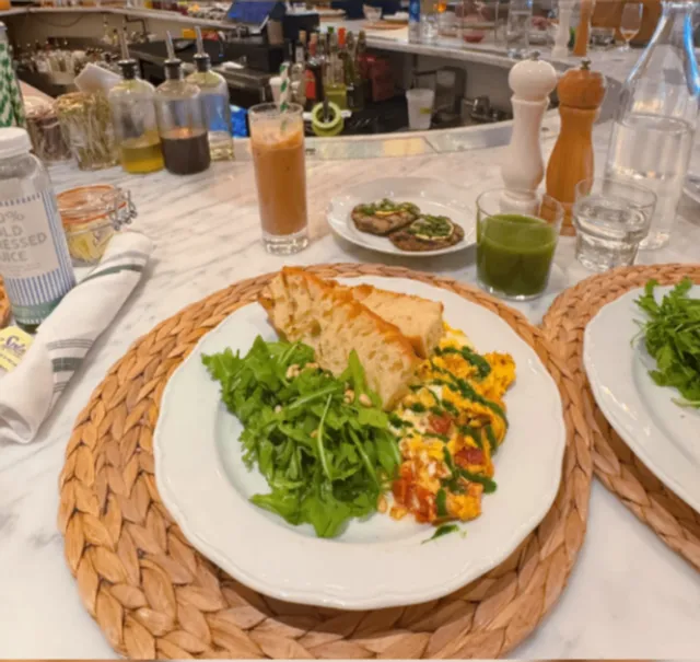 New York Rosemary's🌱 Brunch with Rooftop Garden Freshness