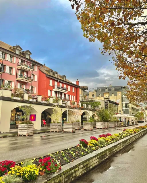 Vevey is really perfect for a relaxing day at a leisurely pace