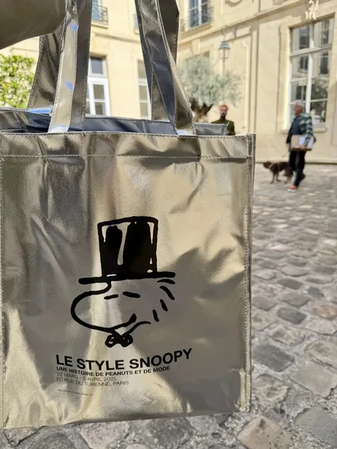 Paris Snoopy Exhibition: Get a Silver Bag for just €4 + Free Stickers