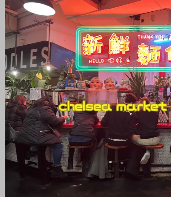 Let’s go on a Chelsea Market food adventure! 🌟