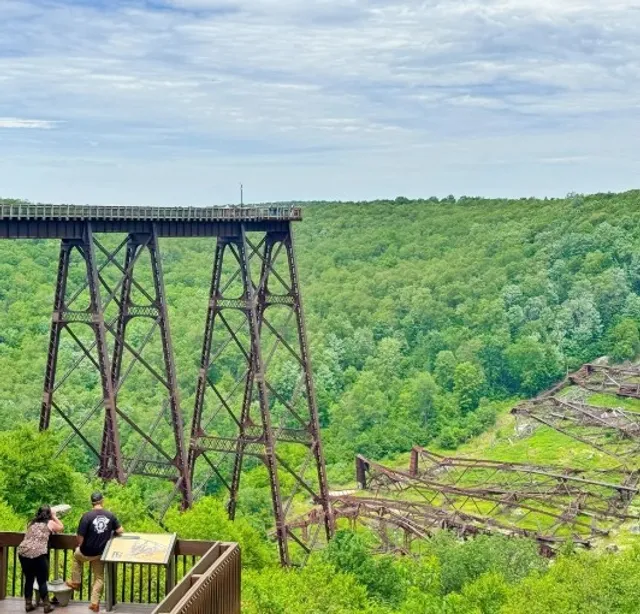 Kinzua Bridge State Park |Where Nature Reclaimed an Engineering Marvel