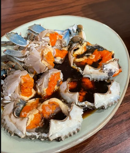 Crab Soy Sauce Rice  in  New York--Myung San