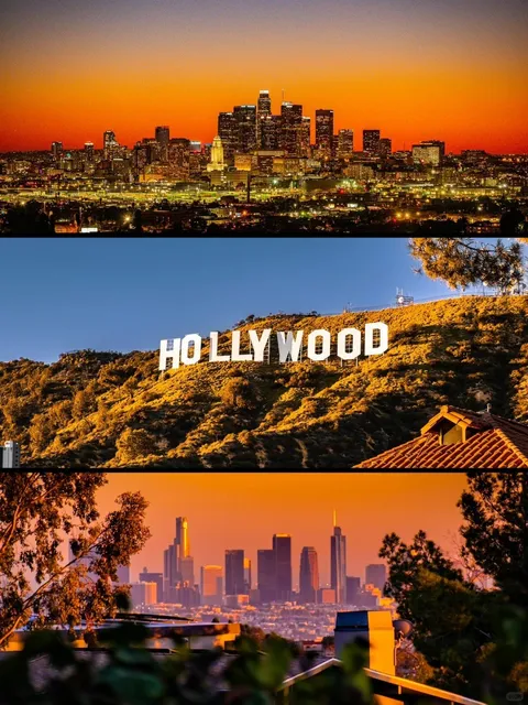 Los Angeles | Hollywood Hills Sunset 🌄