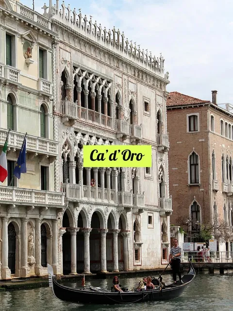 Venice's Golden House 🏰✨