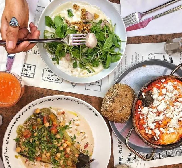 A Literary Restaurant on Jerusalem’s Pedestrian Street 